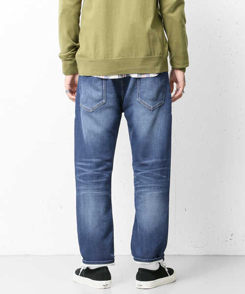 URBAN RESEARCH DOORS MENS（アーバンリサーチ ドアーズ メンズ）の「DOORS スウェットデニムスリムパンツ（その他パンツ・メンズ・ライトブルー/ブルー・38/36/40）」の18枚目の写真