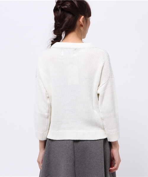 URBAN RESEARCH（アーバンリサーチ）の「UR Acuta ハイネックプルオーバー（ニット/セーター・レディース・グレー/グリーン/ホワイト/ベージュ/ピンクベージュ・FREE）」の16枚目の写真