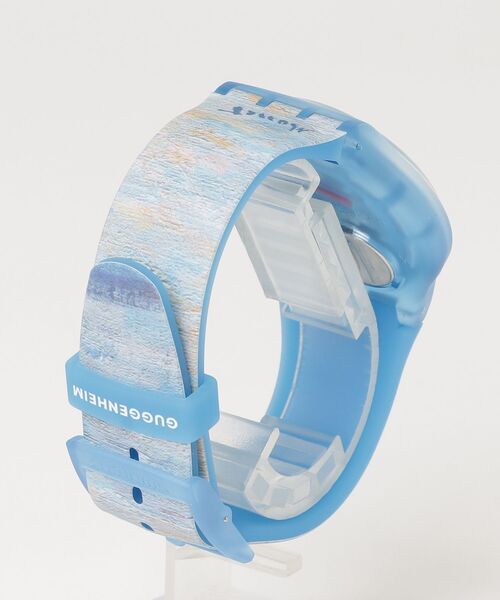 SWATCH(スウォッチ)の「MONET'S PALAZZO DUCALE(アナログ腕時計・レディース・ブルー・FREE)」の9枚目の写真