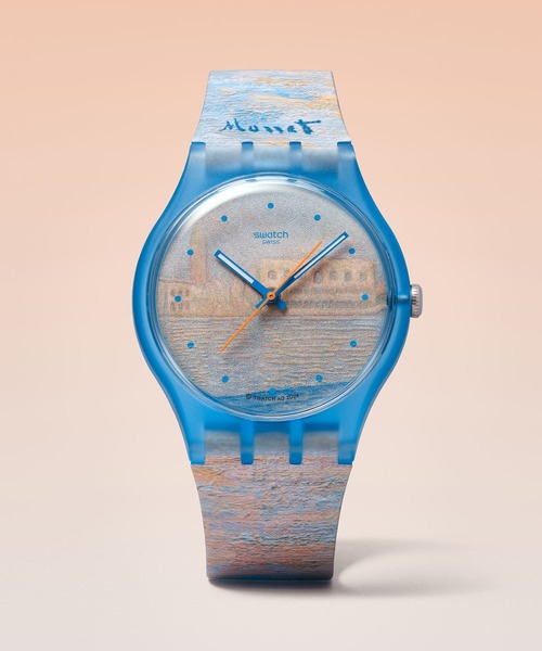 SWATCH(スウォッチ)の「MONET'S PALAZZO DUCALE(アナログ腕時計・レディース・ブルー・FREE)」の2枚目の写真