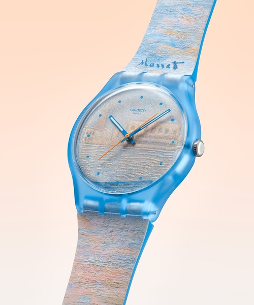 SWATCH(スウォッチ)の「MONET'S PALAZZO DUCALE(アナログ腕時計・レディース・ブルー・FREE)」の3枚目の写真