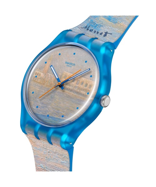 SWATCH(スウォッチ)の「MONET'S PALAZZO DUCALE(アナログ腕時計・レディース・ブルー・FREE)」の5枚目の写真