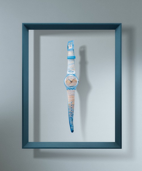 SWATCH(スウォッチ)の「MONET'S PALAZZO DUCALE(アナログ腕時計・レディース・ブルー・FREE)」の6枚目の写真