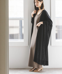 Noble | 18Gシアーロングカーディガン(カーディガン/ボレロ)