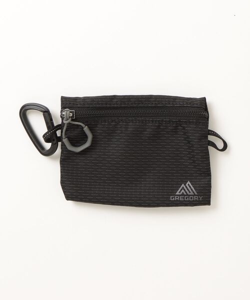 GREGORY(グレゴリー)の「ナノジッパーポーチM NANO ZIPPER POUCH M オプティックブラック(ポーチ・メンズ・ブラック・ONE SIZE)」の1枚目の写真
