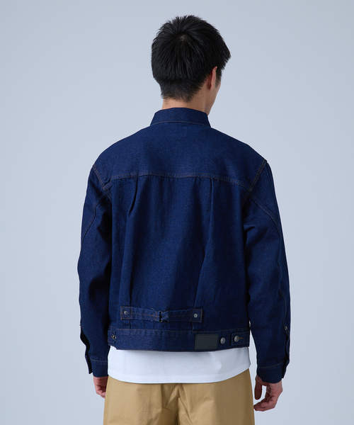 B.C STOCK（ベーセーストック）の「NEW 12.5oz デニムジャケット（デニムジャケット・メンズ・ダークブルー/ネイビー/ブラック・LARGE/MEDIUM）」の15枚目の写真