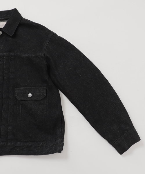 B.C STOCK（ベーセーストック）の「NEW 12.5oz デニムジャケット（デニムジャケット・メンズ・ダークブルー/ネイビー/ブラック・LARGE/MEDIUM）」の22枚目の写真