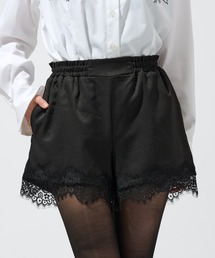 Ellno de Mavie | レースドッキングショートパンツ(その他パンツ)