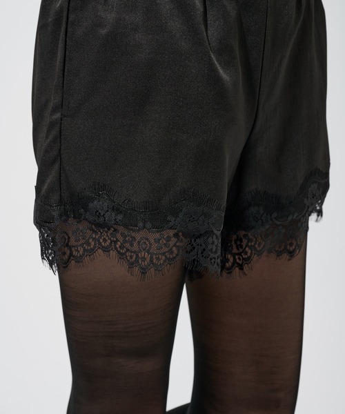 Ellno de Mavie（エルノデメヴィ）の「レースドッキングショートパンツ（その他パンツ・レディース・チャコール/ブラック・FREE）」の21枚目の写真