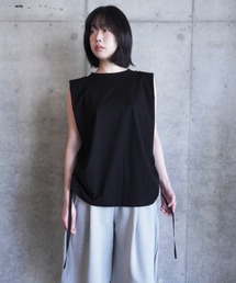 k3&co.(ケイスリーアンドコー)の「Draw string N/S top(Tシャツ/カットソー)」