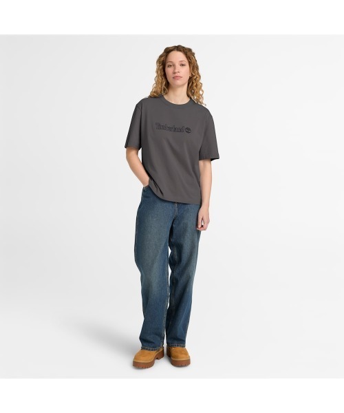Timberland(ティンバーランド)の「半袖 Tシャツ レディース(Tシャツ/カットソー・レディース・ダークグレー・LARGE/MEDIUM/SMALL/X-SMALL)」の2枚目の写真