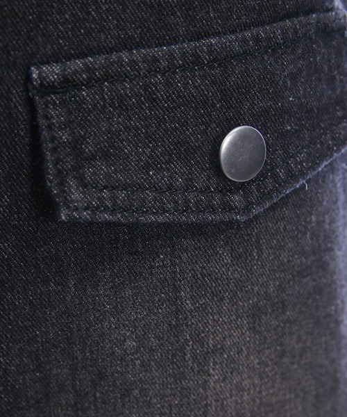 clear（クリア）の「デニム台形ミニスカート［大人 カジュアル 着回し力抜群］（スカート・レディース・ブラック/ライトブルー・M/S）」の20枚目の写真