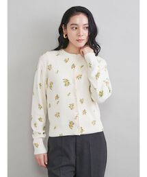 ウォッシャブル】【UVカット】クロップドフォルムカーディガン