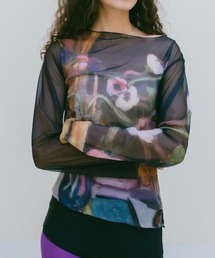 sahara（サハラ）の「Sheer Top "HENRI MATISSE"/シアートップ"アンリ・マティス”（Tシャツ/カットソー）」