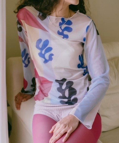 sahara（サハラ）の「Sheer Top "HENRI MATISSE"/シアートップ"アンリ・マティス”（Tシャツ/カットソー・レディース・その他4/その他3/その他2/その他1・FREE）」の3枚目の写真