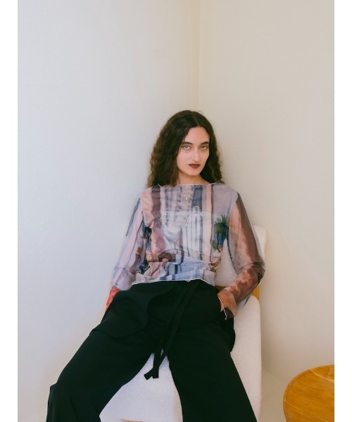 sahara（サハラ）の「Sheer Top "HENRI MATISSE"/シアートップ"アンリ・マティス”（Tシャツ/カットソー・レディース・その他4/その他3/その他2/その他1・FREE）」の9枚目の写真