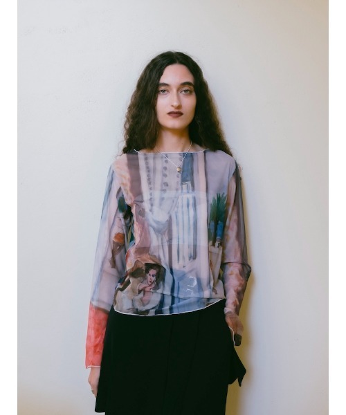 sahara（サハラ）の「Sheer Top "HENRI MATISSE"/シアートップ"アンリ・マティス”（Tシャツ/カットソー・レディース・その他4/その他3/その他2/その他1・FREE）」の6枚目の写真