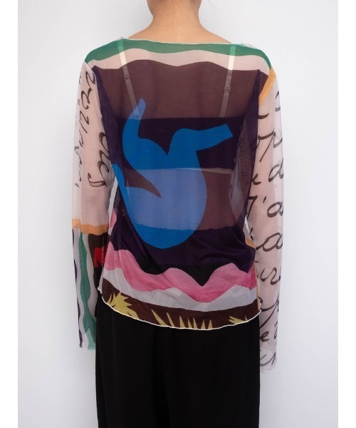 sahara（サハラ）の「Sheer Top "HENRI MATISSE"/シアートップ"アンリ・マティス”（Tシャツ/カットソー・レディース・その他4/その他3/その他2/その他1・FREE）」の20枚目の写真