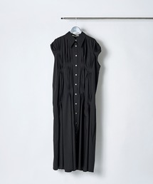 RUMCHE（ラムシェ）の「Cotton Bundled Tuck Dress / コットンバンドルタックドレス（ワンピース）」