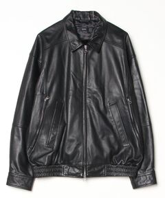Voluminous Leather Blouson/ボリューミーレザーブルゾン（ブルゾン