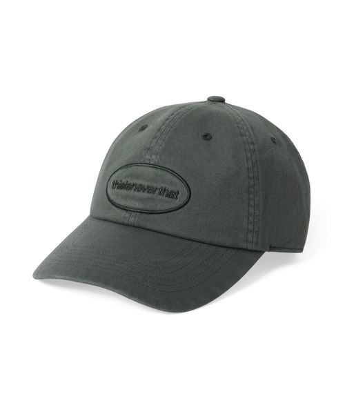 thisisneverthat(ディスイズネバーザット)の「Overdyed E/T-Logo Cap(キャップ・メンズ・キャメル/グリーン/ブラック/アイボリー/チャコール・FREE)」の4枚目の写真