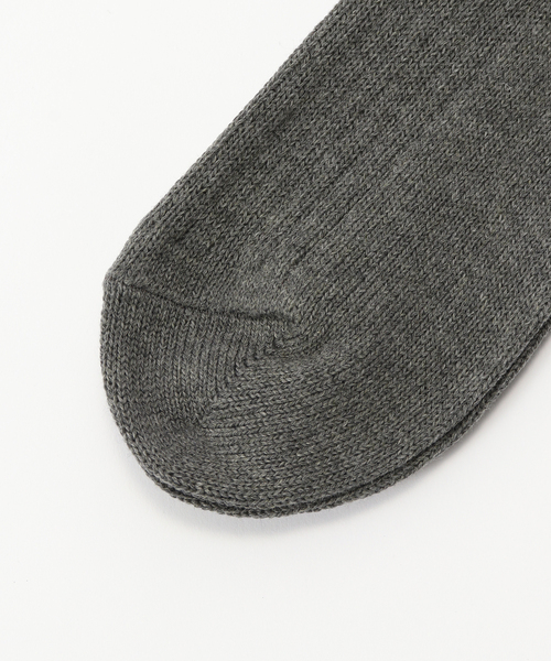Piedi Nudi（ピエディヌーディ）の「piedinudi /ピエディヌーディSIMPLE RIB（ソックス/靴下・レディース・ホワイト/チャコールグレー・FREE）」の5枚目の写真