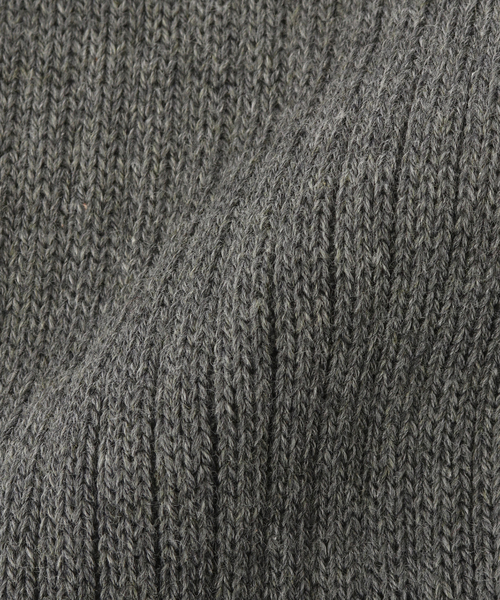 Piedi Nudi（ピエディヌーディ）の「piedinudi /ピエディヌーディSIMPLE RIB（ソックス/靴下・レディース・ホワイト/チャコールグレー・FREE）」の7枚目の写真