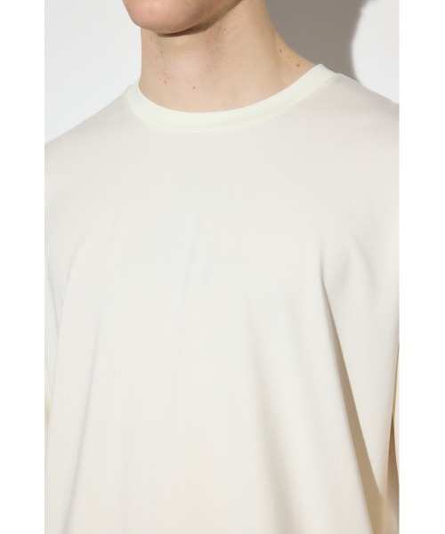 AZUL by moussy（アズールバイマウジー）の「スムースタッチ長袖トップス（Tシャツ/カットソー・メンズ・ブラック/ホワイト/ライトブラック・SMALL/MEDIUM/LARGE）」の11枚目の写真