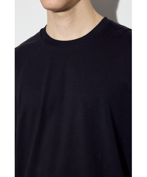 AZUL by moussy（アズールバイマウジー）の「スムースタッチ長袖トップス（Tシャツ/カットソー・メンズ・ブラック/ホワイト/ライトブラック・SMALL/MEDIUM/LARGE）」の22枚目の写真