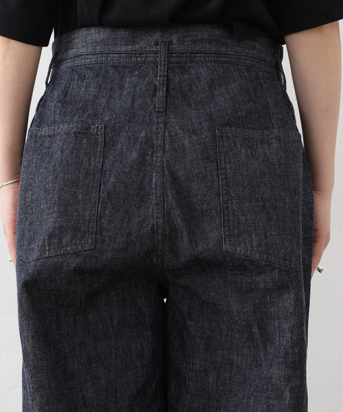JOURNAL STANDARD LUXE(ジャーナルスタンダード ラックス)の「10OZデニム ARMYビッグパンツ(デニムパンツ・レディース・ネイビー・FREE)」の21枚目の写真