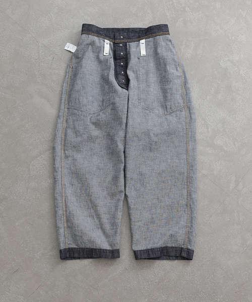 JOURNAL STANDARD LUXE(ジャーナルスタンダード ラックス)の「10OZデニム ARMYビッグパンツ(デニムパンツ・レディース・ネイビー・FREE)」の13枚目の写真