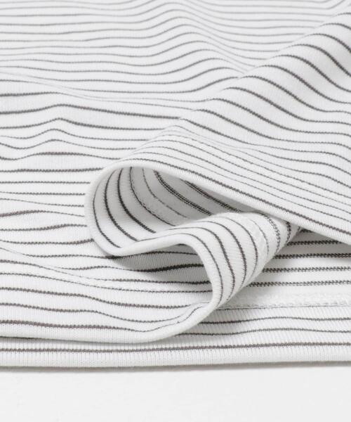 FORK&SPOON(フォークアンドスプーン)の「FORK&SPOON CAVEボーダーロングスリーブTシャツ(Tシャツ/カットソー・メンズ・ホワイト系その他/ブラック系その他/グレー系その他・4/5)」の12枚目の写真