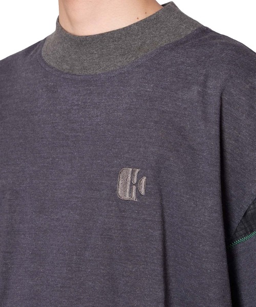 kolor（カラー）の「【kolor/カラー】26SCM-T13202 S/S TEE（Tシャツ/カットソー・メンズ・ブラック/グレー・3/2/4）」の7枚目の写真