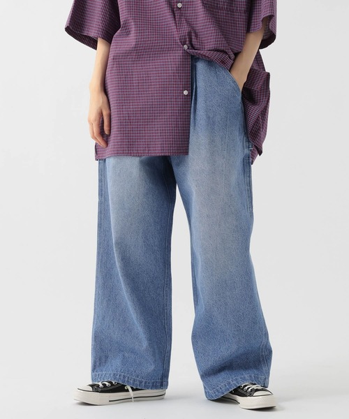 GEORGE'S（ジョージズ）の「デニムペインターパンツ（デニムパンツ・メンズ・ブルー/ネイビー・MEDIUM/LARGE）」の12枚目の写真