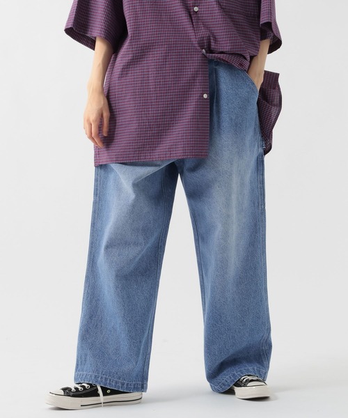 GEORGE'S（ジョージズ）の「デニムペインターパンツ（デニムパンツ・メンズ・ブルー/ネイビー・MEDIUM/LARGE）」の7枚目の写真