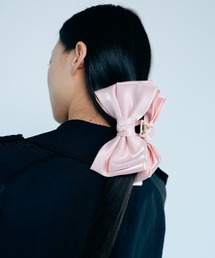 Carmelo（カーメロ）の「Big Satin Bow Hair Clip / サテンビッグリボン ヘアクリップ（バレッタ/ヘアクリップ）」