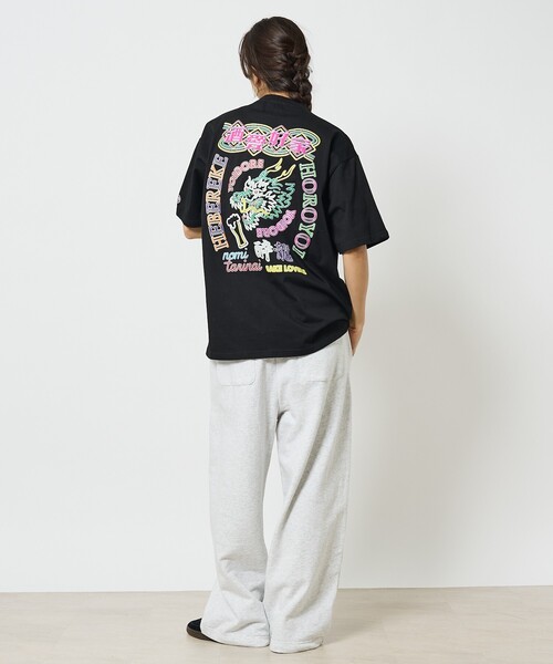 DISCUS ATHLETIC（ディスカス　アスレチック）の「【DISCUS/ディスカス】ユニセックス裏毛スウェットワイドパンツ（スウェットパンツ・メンズ・グレー/ホワイト系その他/ブラック・M/L）」の17枚目の写真