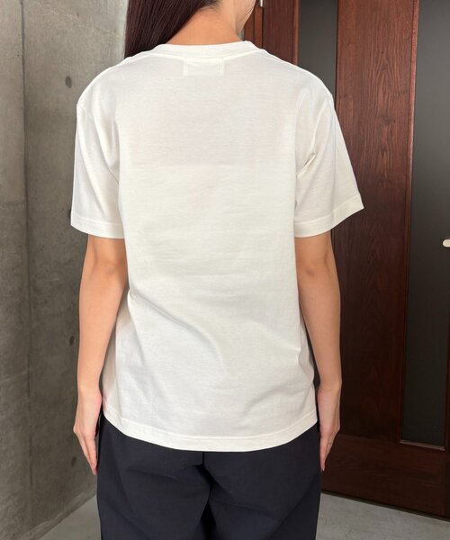 CAPRICIEUX LE'MAGE（カプリシューレマージュ）の「【全8色/サイズ展開あり】LE'MAGE1ポイントTシャツ（Tシャツ/カットソー・レディース・ブルー/ピンク/ライトグレー/チャコールグレー/ブラック/ベージュ/ブラウン/ホワイト・SMALL/MEDIUM）」の22枚目の写真