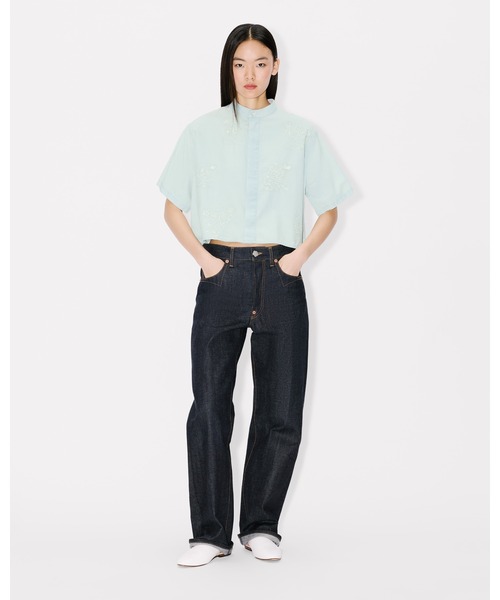 KENZO（ケンゾー）の「'KENZO CARTOON' ショートスリーブ シャツ イン シャンブレー（シャツ/ブラウス・レディース・ブルー系その他7・36）」の6枚目の写真