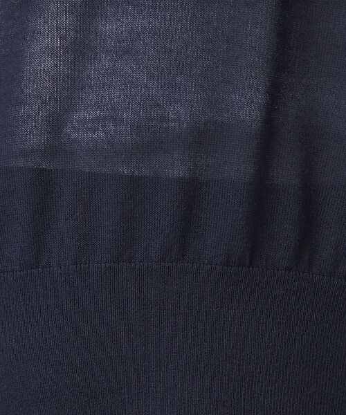 green label relaxing（グリーンレーベルリラクシング）の「【WEB限定】＜at ease＞バイカラー シアー ニット プルオーバー（ニット/セーター・レディース・ブラック/ライトブルー/ブラウン/ピンク/ケリーグリーン/ネイビー・FREE）」の20枚目の写真