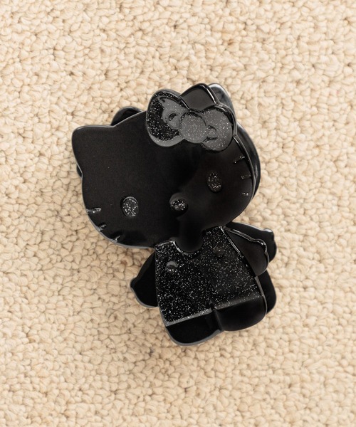 Me%(ミィパーセント)の「【HELLO KITTY】バンス 633295(バレッタ/ヘアクリップ・レディース・シルバー/ゴールド/レッド/ブラック系その他/ブラック・FREE)」の1枚目の写真