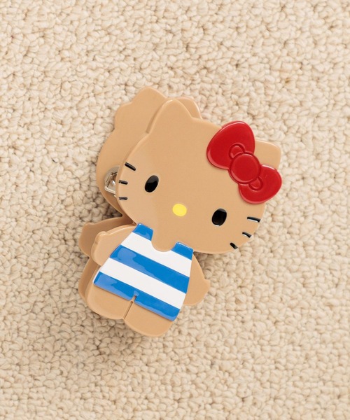 Me%(ミィパーセント)の「【HELLO KITTY】バンス 633295(バレッタ/ヘアクリップ・レディース・シルバー/ゴールド/レッド/ブラック系その他/ブラック・FREE)」の5枚目の写真