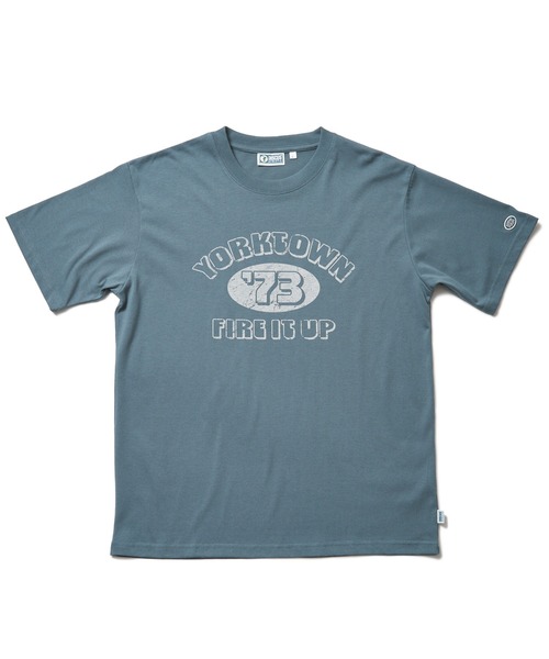 DISCUS ATHLETIC(ディスカス アスレチック)の「DISCUS ATHLETIC ディスカス アスレティック カレッジプリントTシャツ 2(Tシャツ/カットソー・メンズ・ダークブルー/ホワイト/ブラック/グレイッシュベージュ・L/LL/M)」の4枚目の写真