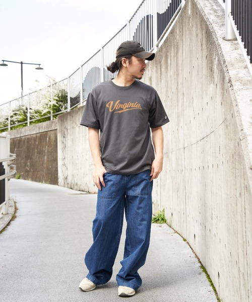 DISCUS ATHLETIC(ディスカス アスレチック)の「DISCUS ATHLETIC ディスカス アスレティック カレッジプリントTシャツ 2(Tシャツ/カットソー・メンズ・ダークブルー/ホワイト/ブラック/グレイッシュベージュ・L/LL/M)」の22枚目の写真