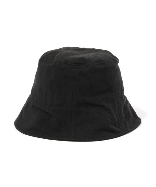 LAKOLE（ラコレ）の「【UV】麻混パネルハット / 644694（ハット・レディース・ベージュ/アイボリー/ブラック・FREE）」の5枚目の写真