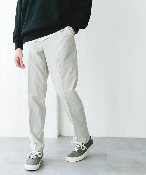 URBAN RESEARCH DOORS(アーバンリサーチドアーズ)の「『イージーケア/速乾/UVカット』クイックドライ テーパードトラウザー(その他パンツ・メンズ・ホワイト系その他/グリーン/ネイビー/チャコールグレー・SMALL/MEDIUM/X-LARGE/LARGE)」の6枚目の写真