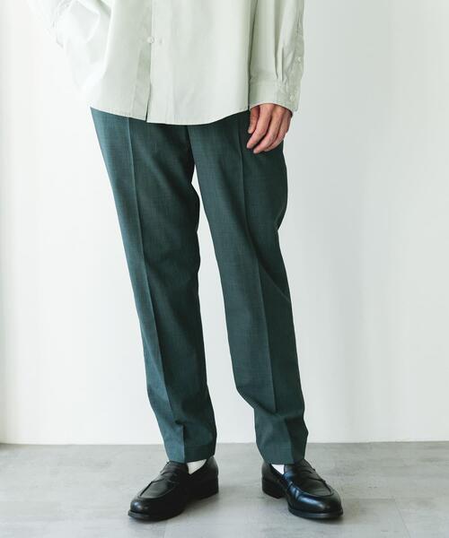 URBAN RESEARCH DOORS(アーバンリサーチドアーズ)の「『イージーケア/速乾/UVカット』クイックドライ テーパードトラウザー(その他パンツ・メンズ・ホワイト系その他/グリーン/ネイビー/チャコールグレー・SMALL/MEDIUM/X-LARGE/LARGE)」の16枚目の写真