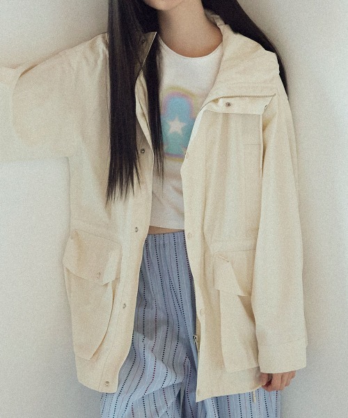 ROCKFISH WEATHERWEAR（ロックフィッシュウェザーウェア）の「CLOVER SLIM T-SHIRT（Tシャツ/カットソー・レディース・クリーム/ホワイト・M/S）」の4枚目の写真