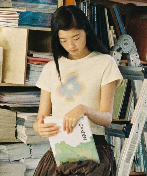 ROCKFISH WEATHERWEAR（ロックフィッシュウェザーウェア）の「CLOVER SLIM T-SHIRT（Tシャツ/カットソー・レディース・クリーム/ホワイト・M/S）」の14枚目の写真