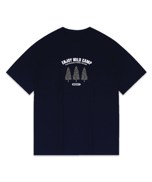BEMIGHTY（ビーマイティー）の「ワイルドキャンプオーバーサイズ半袖Tシャツ[ダークグレー]（Tシャツ/カットソー・メンズ・その他・LARGE/X-LARGE/XX-LARGE）」の2枚目の写真